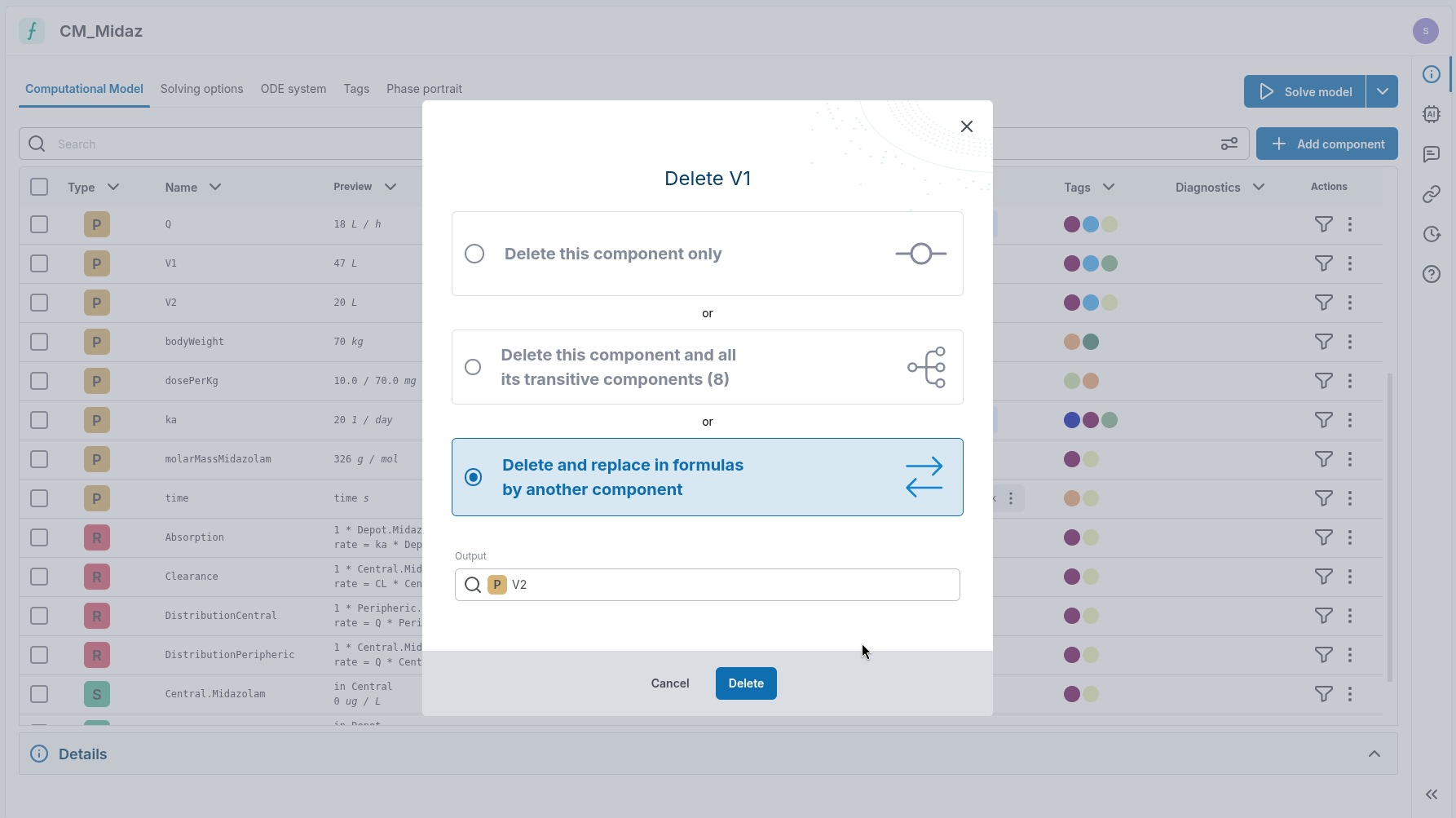 Computational Model update