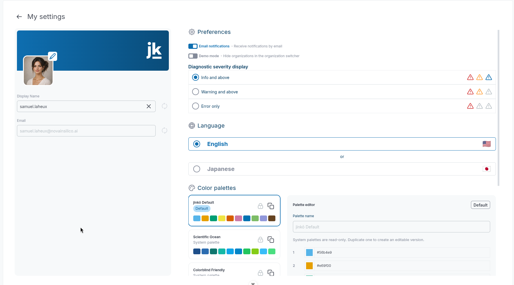 Organization & Project Management update