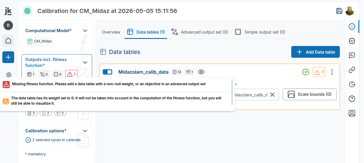 Datatable update
