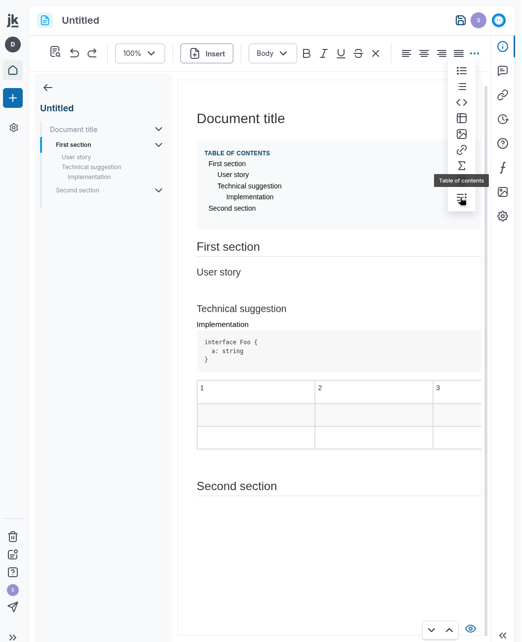Documentation & Knowledge update