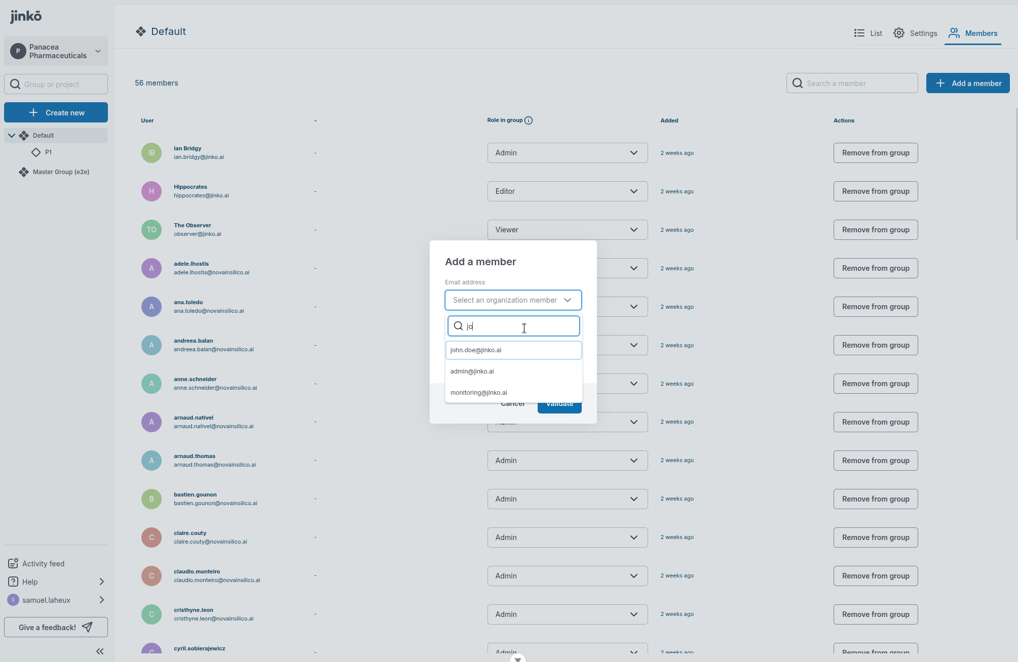 Org &amp; Auth update