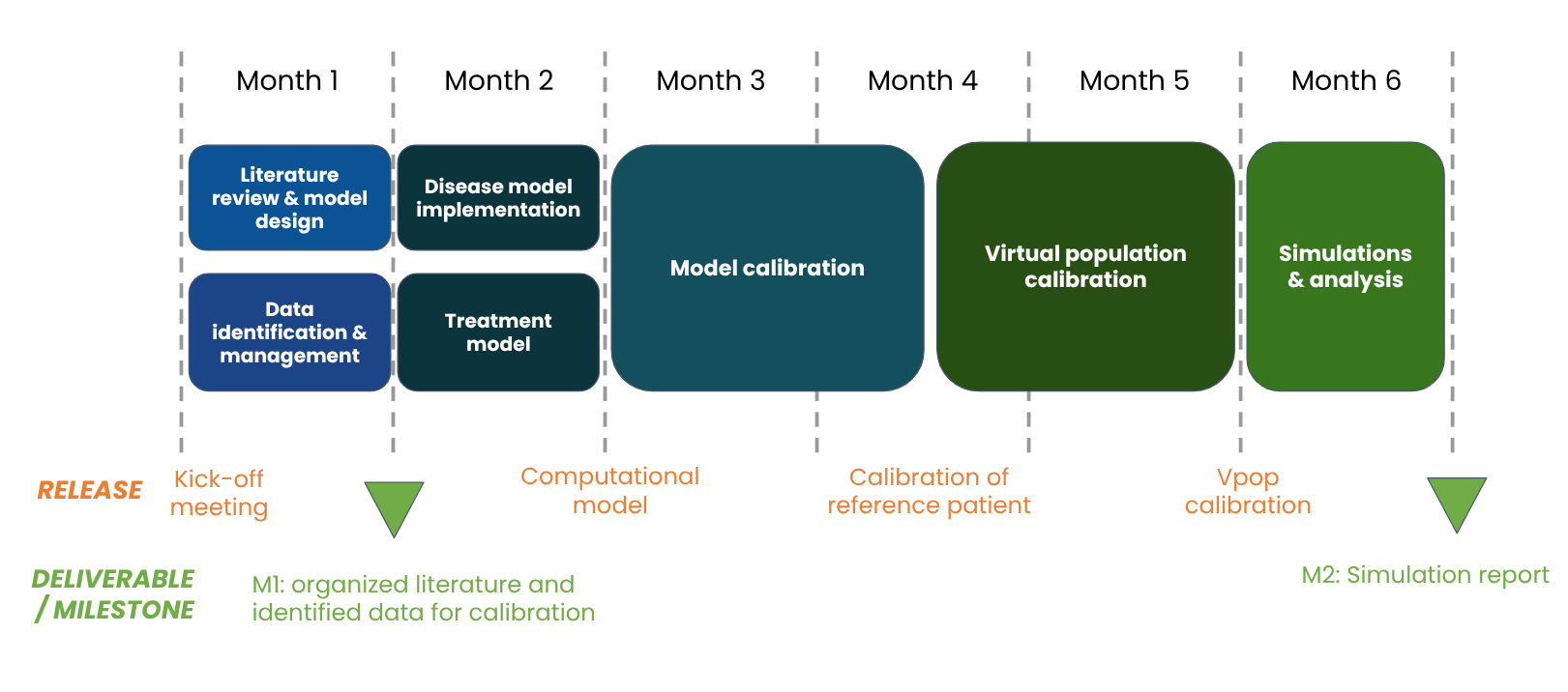 Project timelines